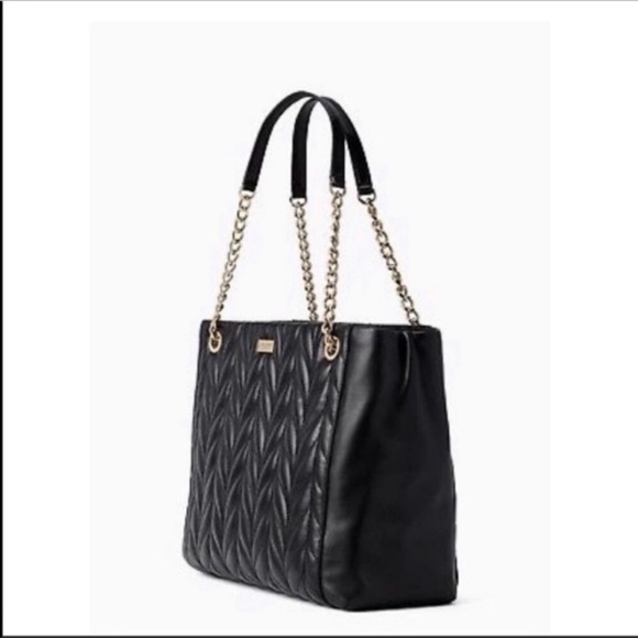 NWT Kate spade briar lane quilted Willis black bag - Picture 4 of 7